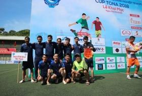 Gỗ Đức Thành thắng trận đầu tiên giải HUBA FOOTBALL CUP 2018